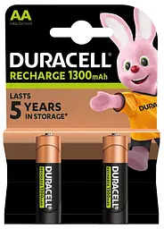 Акумулятор Duracell AA 1300 mAh, 2 шт. (6410548) - мініатюра 5