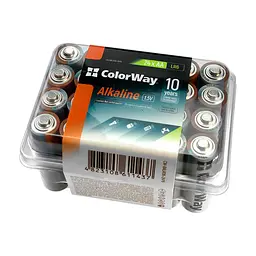 Батарейка ColorWay AA LR6 Alkaline Power (щелочные) x 24 plastic box (CW-BALR06-24PB)