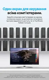 Заглушка-емулятор монітора Vention Dummy Plug штекер HDMI режими 4K 60 Гц / 2K 60 Гц / 1080p 60 Гц не сумісна з відеокартами AMD підключення без драйверів для Windows 7/8/10/11 macOS і Linux сірий корпус (AIXH0) - мініатюра 10