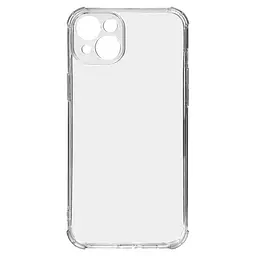 Прозрачный чехол для Apple iPhone 15 Plus с защитой камеры и усиленными бортами, тонкий, силиконовый, бесцветный, ударопрочный, противоударный бампер с закрытой камерой, ArmorStandart (ARM70846)