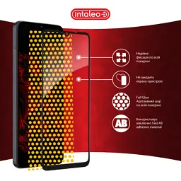 Скло захисне Intaleo Full Glue ZTE Blade A35 Black (1283126598739) - мініатюра 7
