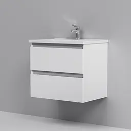 Тумба підвісна AM.PM X - Joy 65 см з умивальником M85-FHX0652-WC0652WG38 - мініатюра 4