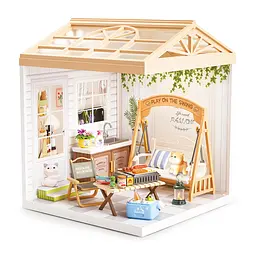 Конструктор-румбокс Mini House серії Інтер'єр - Патіо з підсвічуванням (8010) - мініатюра 5