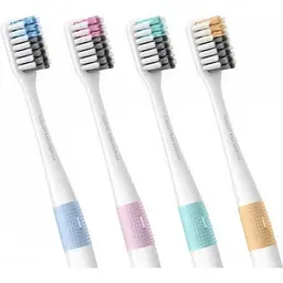 Набір зубних щіток Xiaomi Doctor·B Bass Method Toothbrush colors (4 щітки + 1 футляр) (NUN4006RT) - мініатюра 3