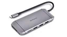 USB-хаб Real-el CQ-900 3 ports - мініатюра 2