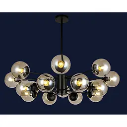 Люстра молекула Levistella 7526033-16 BK+BR - мініатюра 2