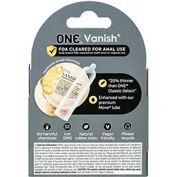 Презервативи One Vanish Hyperthin 3 шт. - мініатюра 2