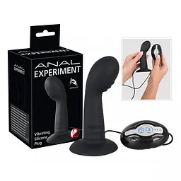 Анальна пробка з вібрацією Vibrating Silicone Plug Orion 588237 87782