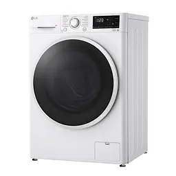 Пральна машина LG фронтальна 7 кг 1200 A+++ 48 см дисплей пара інвертор білий - мініатюра 5