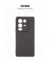 Чехол ArmorStandart ICON для Infinix Note 50 Pro 4G Camera cover Black (ARM84731) - мініатюра 3