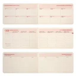 Щотижневик 10 х 17 см Leo Planner датований 2026 Bloom інтегральний 128 сторінок (252714) - мініатюра 8