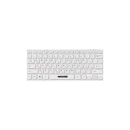 Клавіатура Maxxter USB UA White (KBM-C01W-UA)