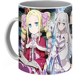 Кухоль GeekLand Життя з нуля в альтернативному світі Re:Zero з Емілією RZ.02.07 330 мл різнобарвний - мініатюра 3