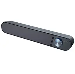 Колонки 2.0 Kisonli i-580, для ПК і ноутбука, USB + 3.5mm, 2x3W, 20Hz- 20KHz, Black, BOX, Q40