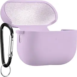 Чохол для навушників AirPods Pro 2 Silicone Case+Carbine Lavender [103841] - мініатюра 2