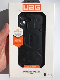 Оригінальний протиударний чохол для Samsung Galaxy S24 (S921) UAG Pathfinder Black 214421114040 - мініатюра 2