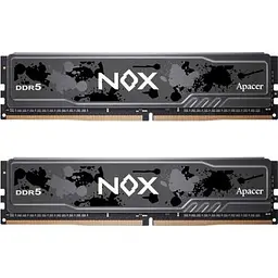 Модуль пам'яті для комп'ютера DDR5 32GB (2x16GB) 6000 MHz NOX Apacer (AH5U32G60C622MBAA-2)