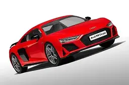 Конструктор Airfix суперкар Audi R8 Coupe QUICKBUILD червоний J6049 - мініатюра 3