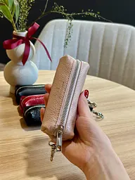Ключниця з натуральної шкіри 5170 ST Leather чорна 75 мм - мініатюра 4