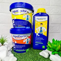 Комплект хімії AquaDoctor для запуску та догляду за басейном до 30 м³