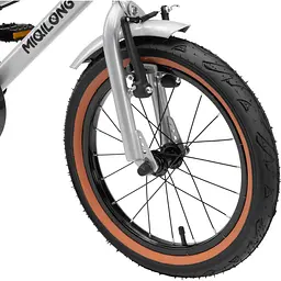 Дитячий велосипед Miqilong ST 16" срібний (RBB-ST16-SILVER) - мініатюра 10