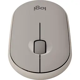 Миша комп'ютерна Logitech Pebble M350 Wireless Sand (910-006751, 910-006665) - мініатюра 3