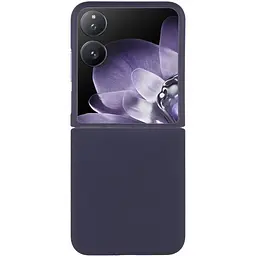 Чохол Foldables Silicone Cover Lakshmi (AAA) для Xiaomi Mix Flip Темно-синій / Midnight blue - мініатюра 2