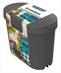 Контейнер з кришкою для поливу вихідного дня Gardena 10,5 л (13367-20)