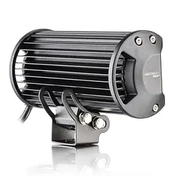 Фара LED Балка Лідер 165x75x55 mm / 36W / 3W x 12 / 10-30V / Далекий (D-36W Black) - мініатюра 4