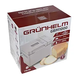 Хлібопічка Grunhelm GBM1000 - мініатюра 9