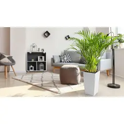 Вазон Plastkon Eliot Stone 25x46 см білий - мініатюра 4