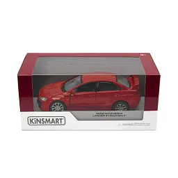 Металева інерційна легкова модель Mitsubishi Lancer Evolution X 5", відкриваються двері (В асортименті) - мініатюра 2
