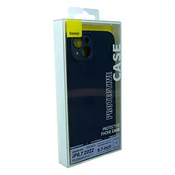 Чохол Baseus Liquid Silica Gel Case Glass 0.22 mm iPhone 14 Plus ARYT001803 Blue - мініатюра 6