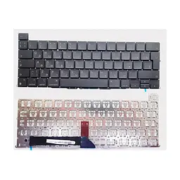 Клавіатура ноутбука Apple Macbook Pro 16\" A2141 чорна RU (A46176)