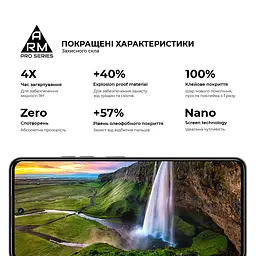 Захисне скло на TECNO Spark 30 4G (KL6) з олеофобним покриттям, Pro, повне проклеювання, антистатичний і пиловідштовхуючий шар, 9H, самоклеючеся, 2.5D, на весь екран, антистатичний клей, ArmorStandart (ARM81384) - мініатюра 5