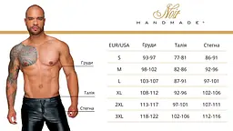 Футболка з мокрим ефектом Noir Handmade H056 Men's T-shirt made of powerwetlook, M