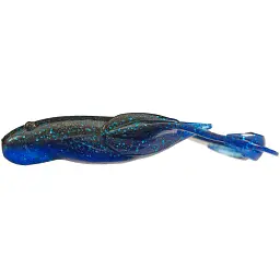Силікон Keitech Noisy Flapper 3.5’’ #413 Black Blue (5 шт/уп) - мініатюра 2