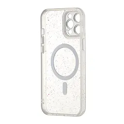 Чохол Splatter with MagSafe Protected Camera iPhone 12 Pro Max White - мініатюра 3