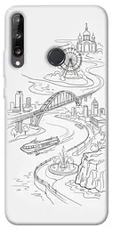 TPU чохол Demsky Dnipro spirit для Huawei P40 Lite E / Y7p (2020)