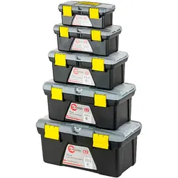Комплект ящиків для інструментів переносних Intertool BX-0305 10"х18.5" у наборі 5 шт.
