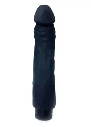 Вібратор реалістичний B - Series EasyLove Boss Real Skin 22.5 см чорний - мініатюра 2