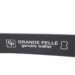 Шкіряний чоловічий ремінь GRANDE PELLE 3,8х120 см acs0026887 - мініатюра 4