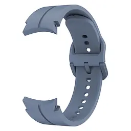 Ремінець для Samsung Galaxy Watch 6 40mm 6 44mm - світло-синій ширина кріплення 20мм силікон Watchbands Five Classic (W1-9WB76350281) - мініатюра 3