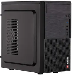 Корпус Basis RD8603U-400 з БЖ 2E ATX400W 1xUSB3.0 2xUSB2.0 VGA 320мм mATX чорний 2E teh0018885