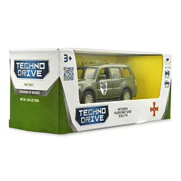 Автомодель TechnoDrive Шеврони Героїв Mitsubishi Pajero 4WD Turbo 93 ОМБр (250283M) - мініатюра 15