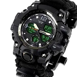Годинник Besta Life Pro AllBlack з компасом