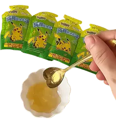 Желейні цукерки Pokemon Konjac Juice Jelly Green Grape Gummy 120г - мініатюра 4