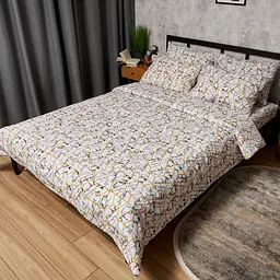 Підковдра Moon&Star Бязь Gold Люкс Modern Marble Полуторна 143x210 см