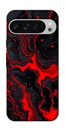 TPU чохол Demsky Black red marble для Google Pixel 9 Pro XL