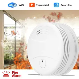 Датчик диму wifi пожежний датчик Nectronix G2-W, оповіщення на смартфон у додаток Tuya smart (100819) - мініатюра 7